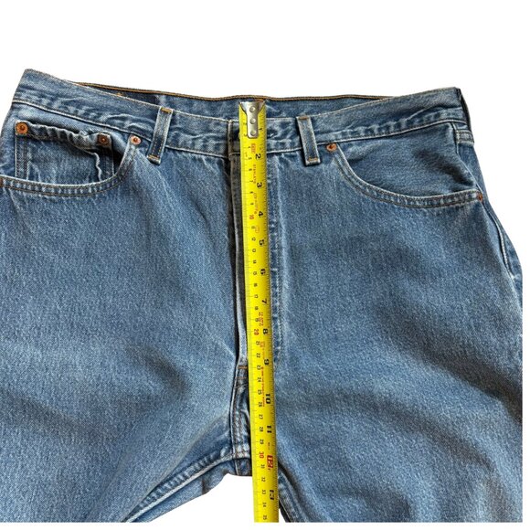 RARE Vintage Levi’s 501xx USA Made Jeans 36 x 30 90s Button Fly Distressed '95 - Picture 10 of 11